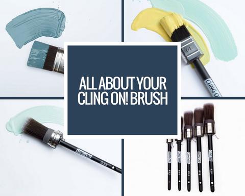 Cling On! Shorty Bundle S50 newest & S30 Synthetic Paint brushes