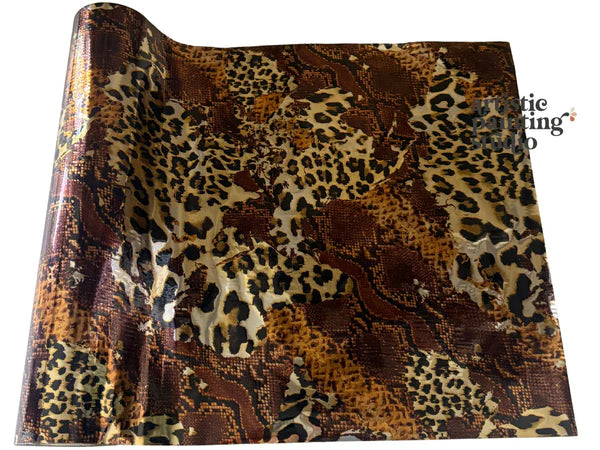 Asher Animal Print Foil - Rub On Premium Foil by APS - Textile Friendly