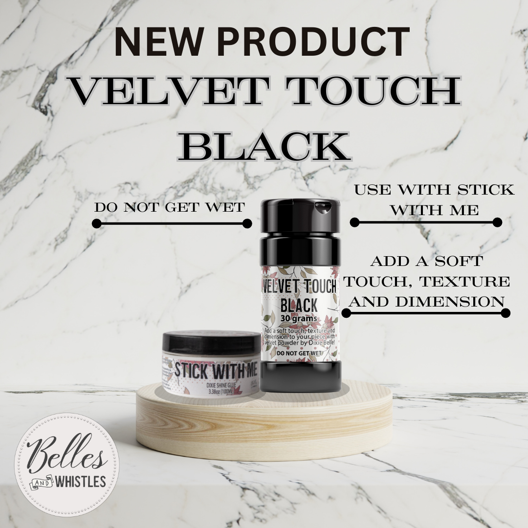 VELVET TOUCH BLACK - 30g - Belles and Whistles