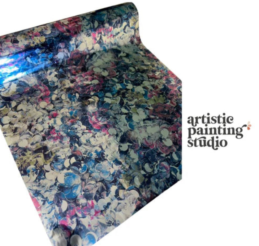 Kora Metallic Foil - Rub On Premium Foil by APS - Textile Friendly