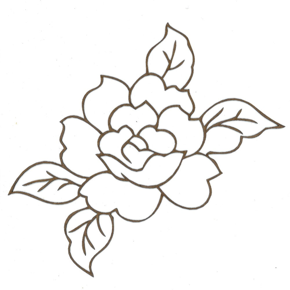 PolyOnlay Shape S119 - Flower - 2 sizes available