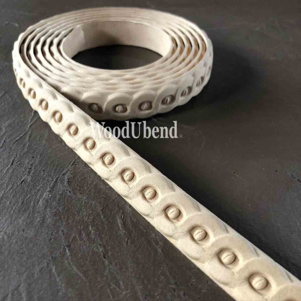 TRIM Decorative Antique Moulding Applique WoodUbend TR720