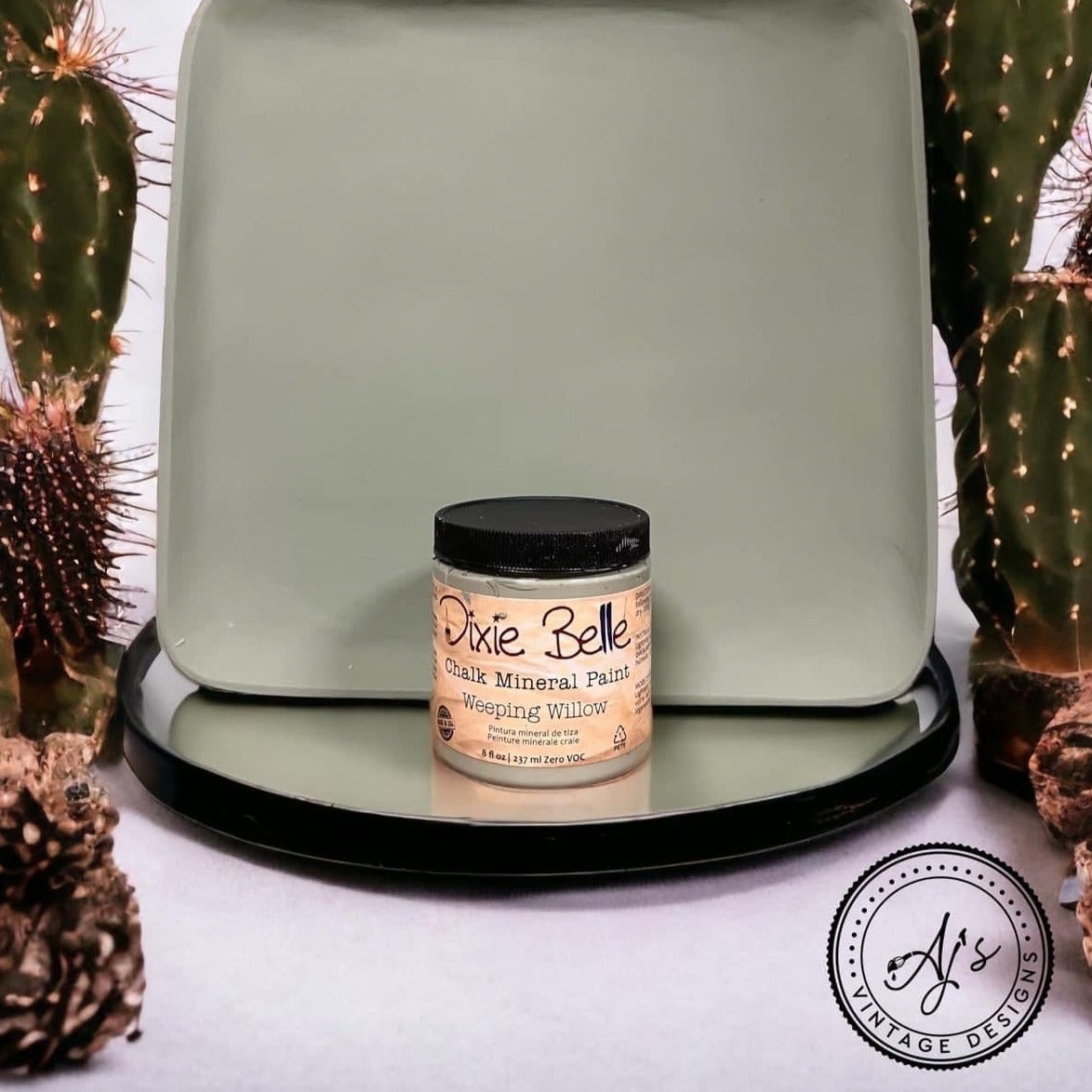 WEEPING WILLOW - Dixie Belle - Soft Green Chalk Mineral Paint - 118ml/4oz - 236ml/8oz - 473ml/16oz - 946ml