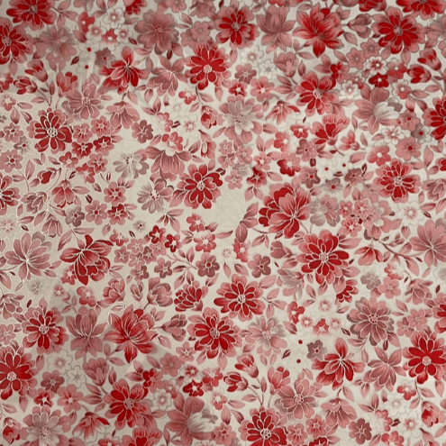 AYVA FLOWERS - Rub On Metallic Foil by APS (semi transparent) - Textile Friendly - Foils - Baillea's Interiors -