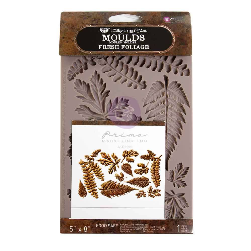 Fresh Foliage - Decor | Food | Craft Mould - Re-Design with Prima 8" x 5" - Moulds - Baillea's Interiors -