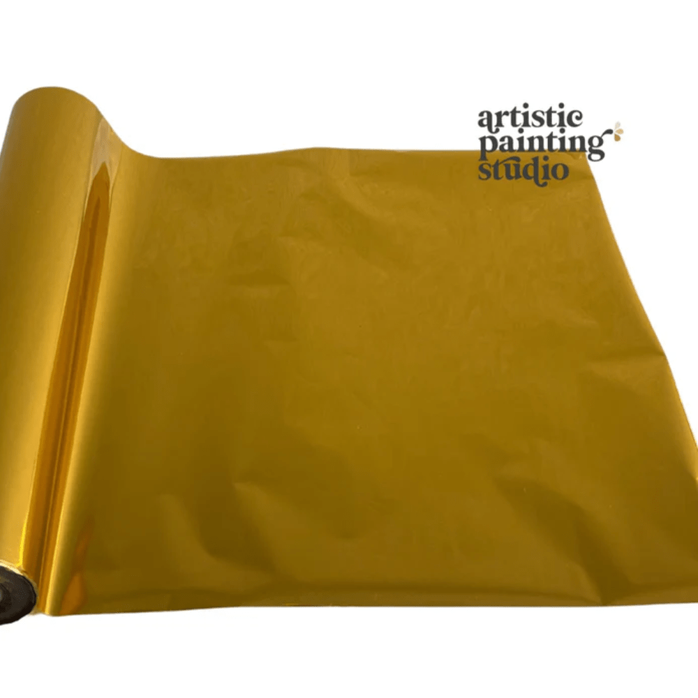 Harvest Gold - Rub On Metallic Foil by APS - Gold on both sides great for glass - Foils - Baillea's Interiors -