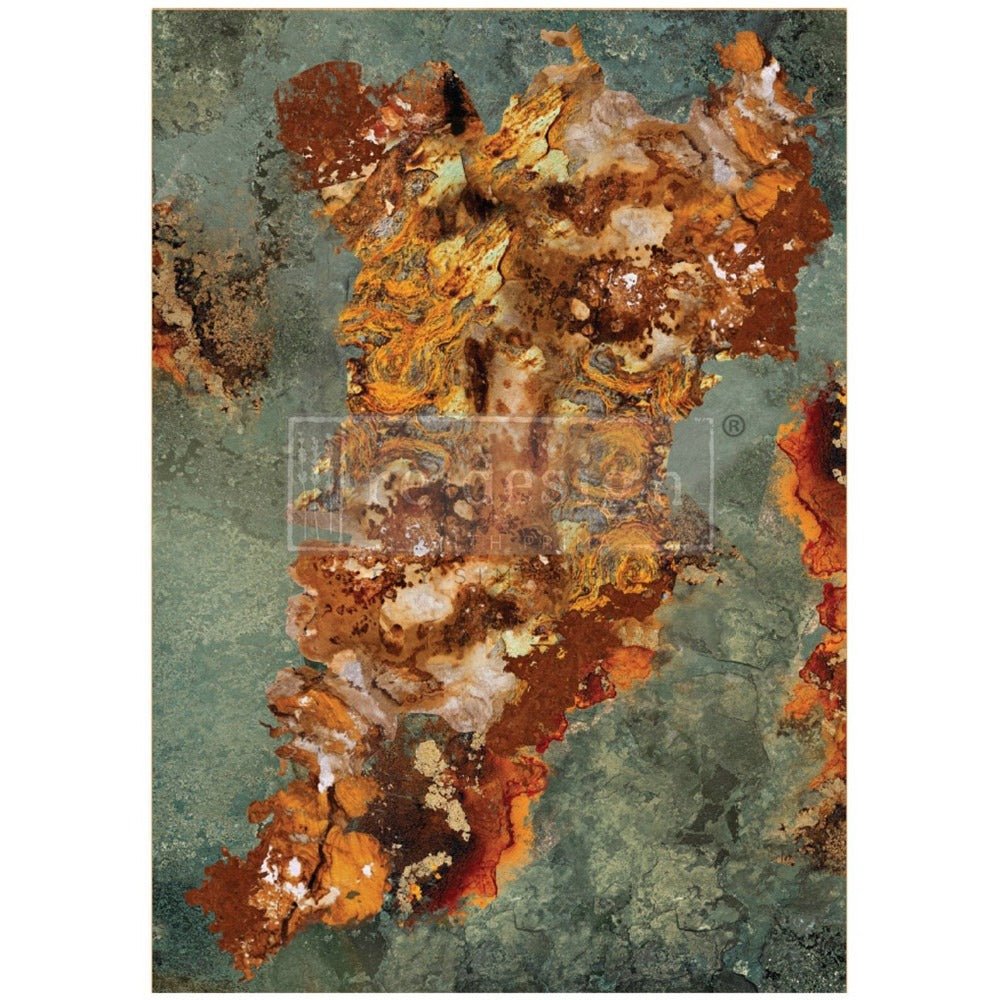 MARBLE MIRAGE - A1 Fiber Paper for Decoupage - LARGE - 59.4cm x 84.1cm - Re-Design with Prima - Decoupage - Baillea's Interiors -