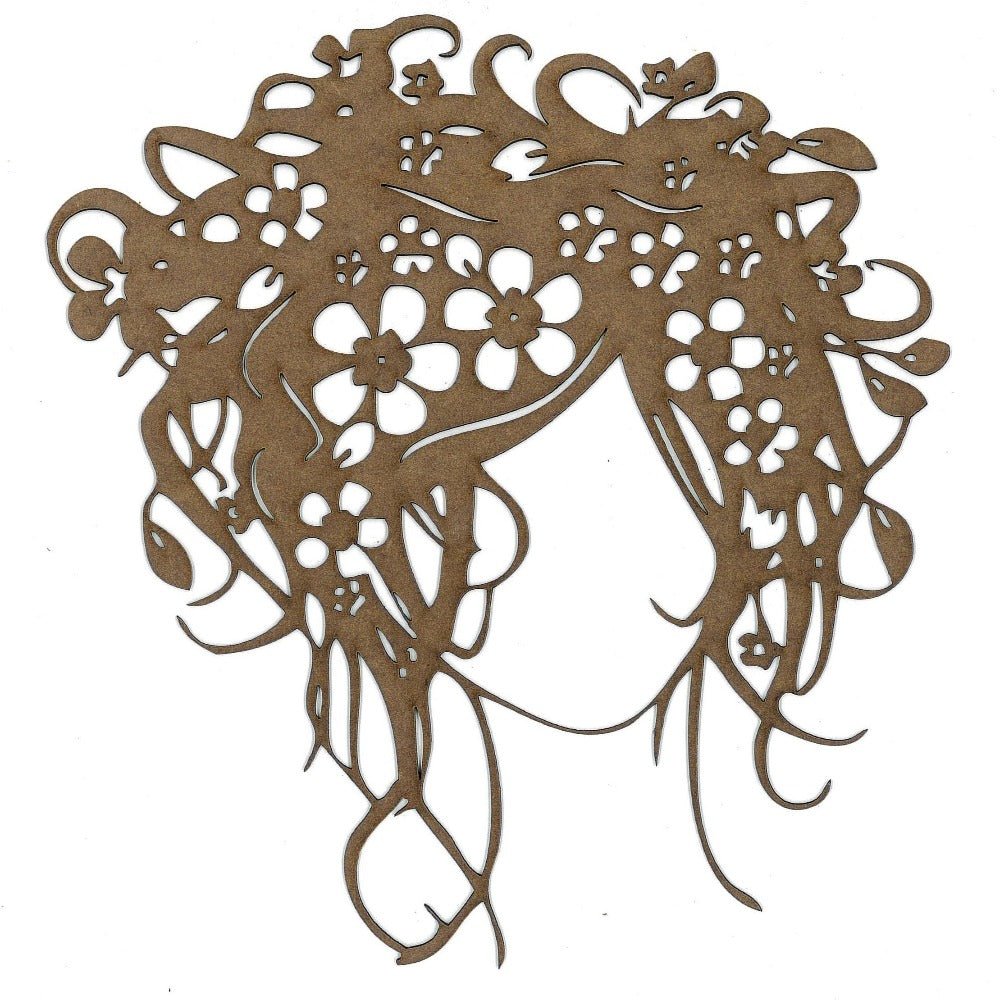 PolyOnlay Shape S116 - Girls Head - 2 sizes available - Moulding - Baillea's Interiors -