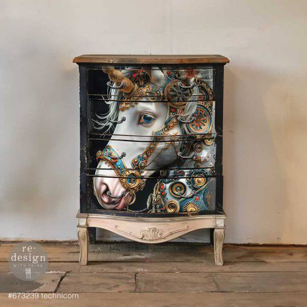 TECHNICORN - A1 Fiber Paper for Decoupage - LARGE - 59.4cm x 84.1cm - Re-Design with Prima - Decoupage - Baillea's Interiors -