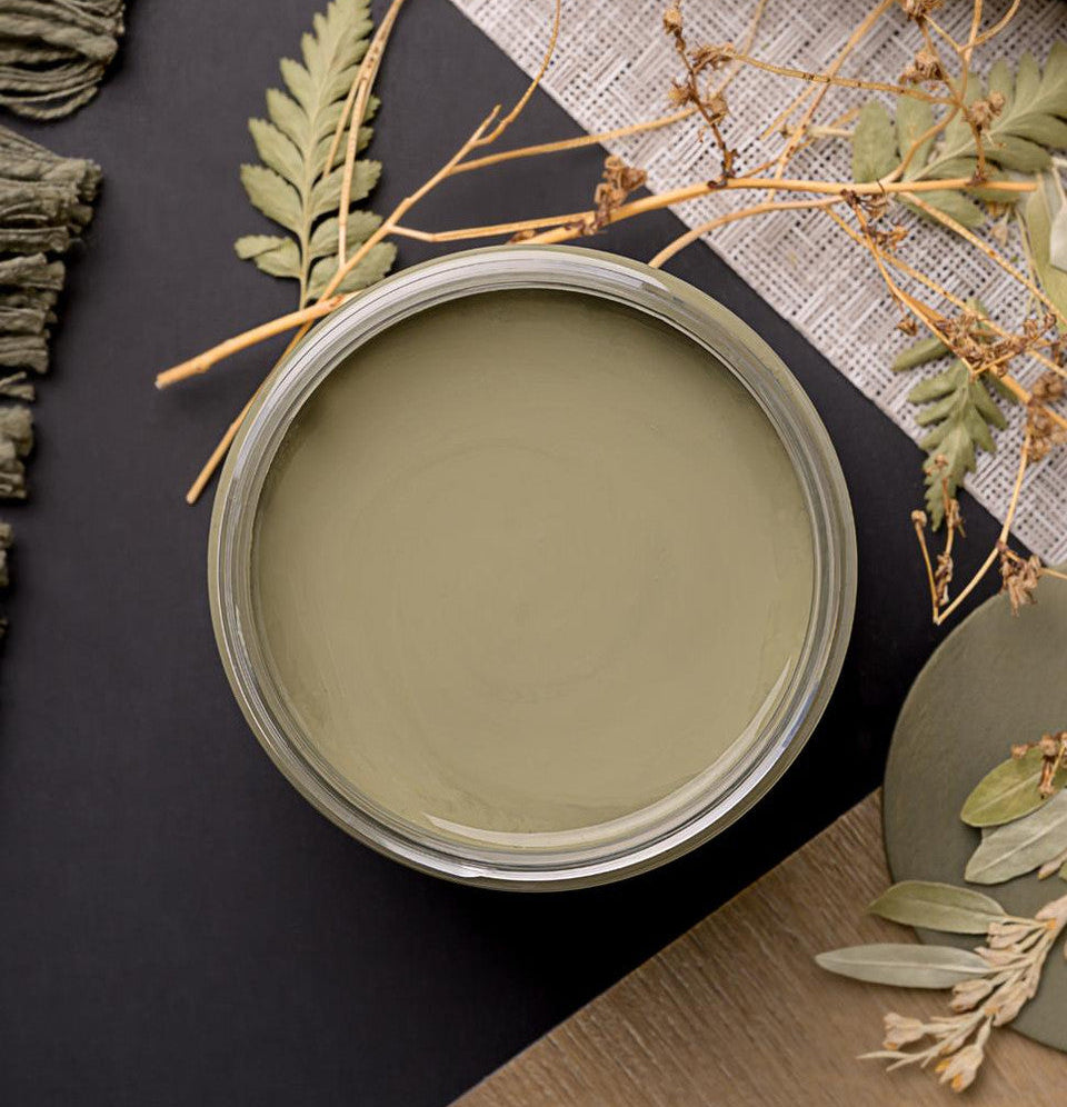 THICKET - Dixie Belle - Muted Green Chalk Mineral Paint - 118ml/4oz - 236ml/8oz - 473ml/16oz - 96ml/32oz