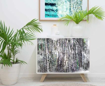 WOODLANDS - Decor Weave for Decoupage – 89.25cm x 59.5cm - Hokus Pokus