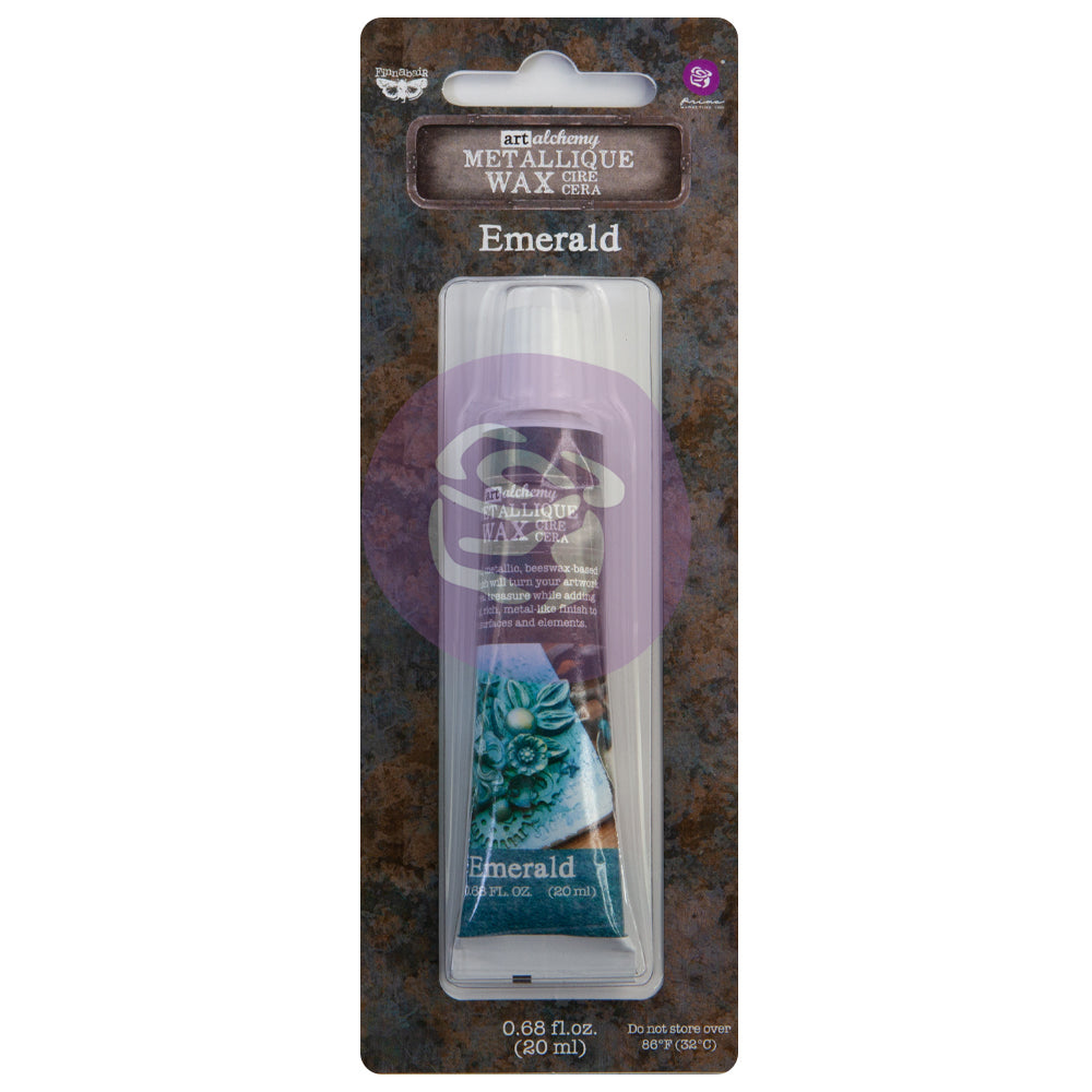 Metallique Decor Wax - EMERALD - Art Alchemy 20ml