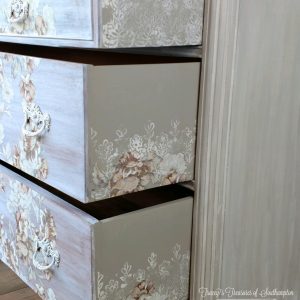 CLEAR CLING DECOR STAMP - Floral Borders - ReDesign with Prima - 7 piece