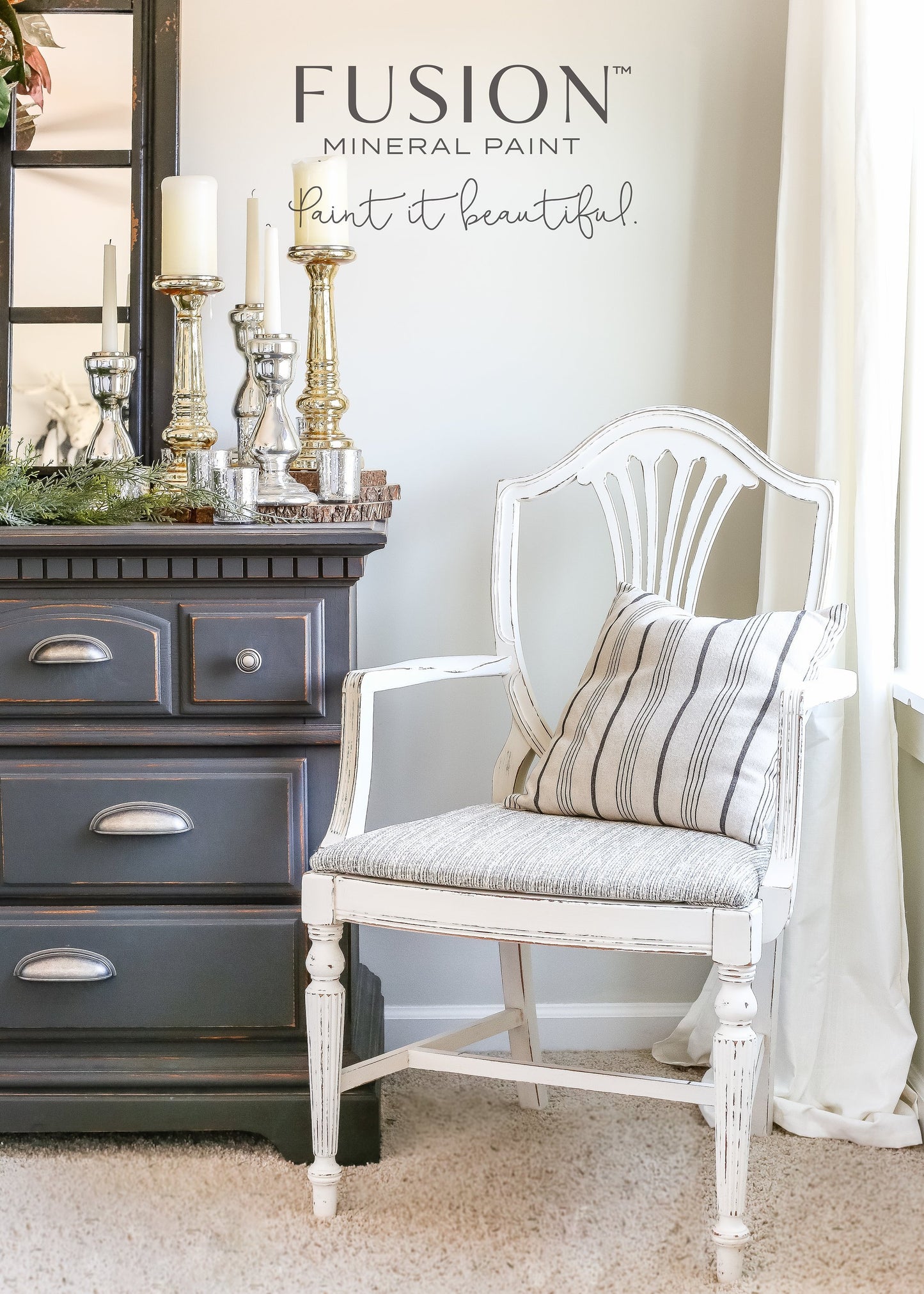 RAW SILK - Fusion Mineral Paint - 37ml, 500ml