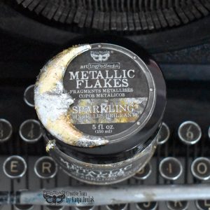 SPARKLING - Metallic Metal Gilding Flakes - Finnabair Art Ingredients - 150ml