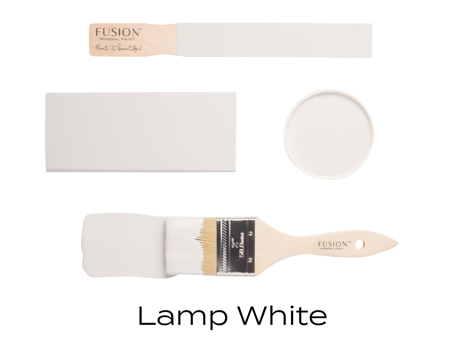 LAMP WHITE - Fusion Mineral Paint - 37ml, 500ml
