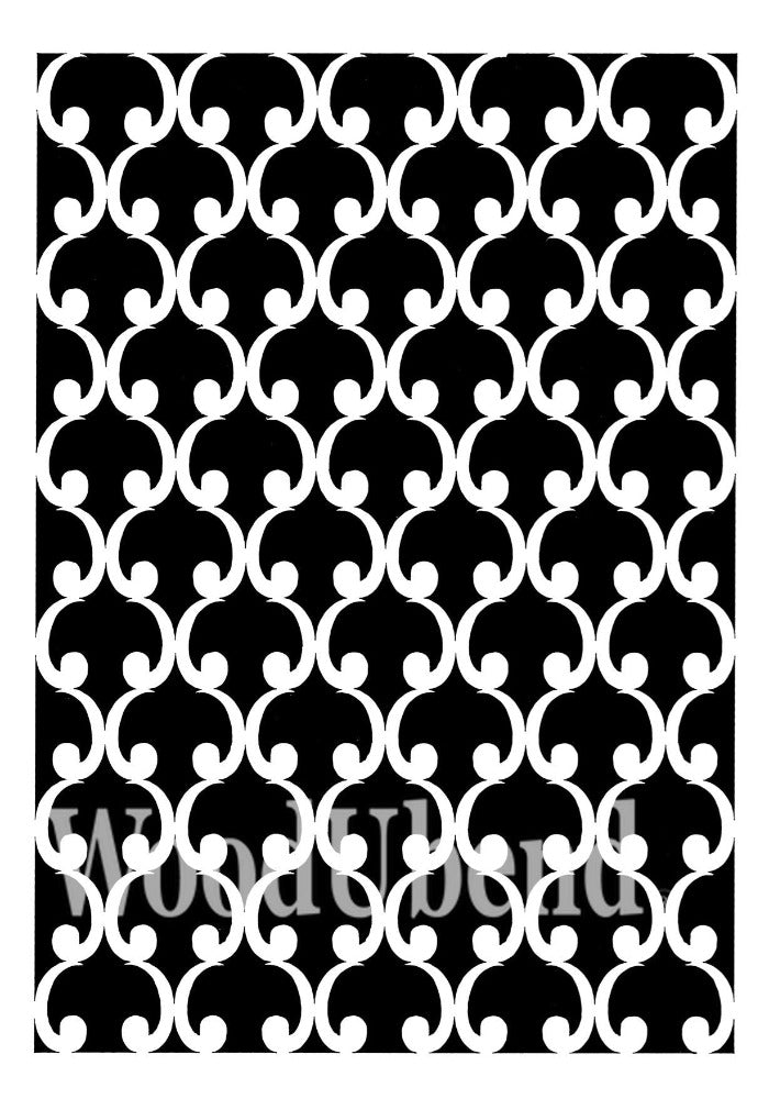 TURKISH DELIGHT Stencil - 21cm X 30cm