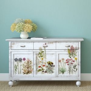 Decoupage Decor Tissue Paper - WILD HERBS - 48.3 cm x 76.2 cm Re-Design with Prima - Decoupage - Baillea's Interiors -