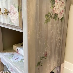DELICATE ROSES - 3 sheets - 6" x 12" each - Redesign Decor Transfer Decal - Furniture Transfer - Baillea's Interiors -
