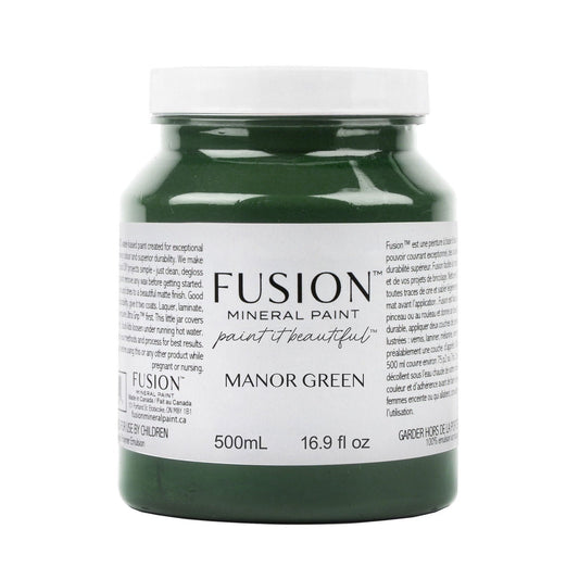 MANOR GREEN - Fusion Mineral Paint - 37ml, 500ml