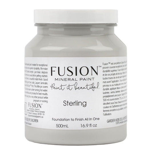 STERLING - Fusion Mineral Paint - 37ml, 500ml