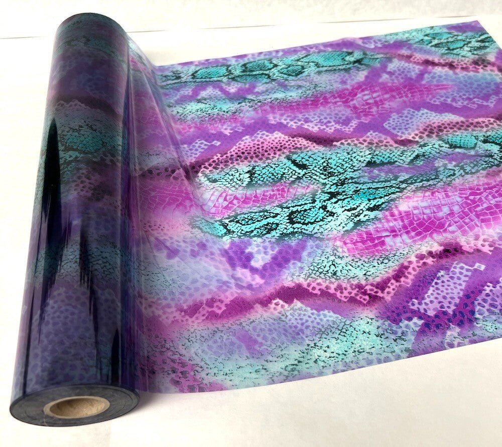 RAVEN SNAKE - PURPLE - Rub On Metallic Foil by APS - Foils - Baillea's Interiors -