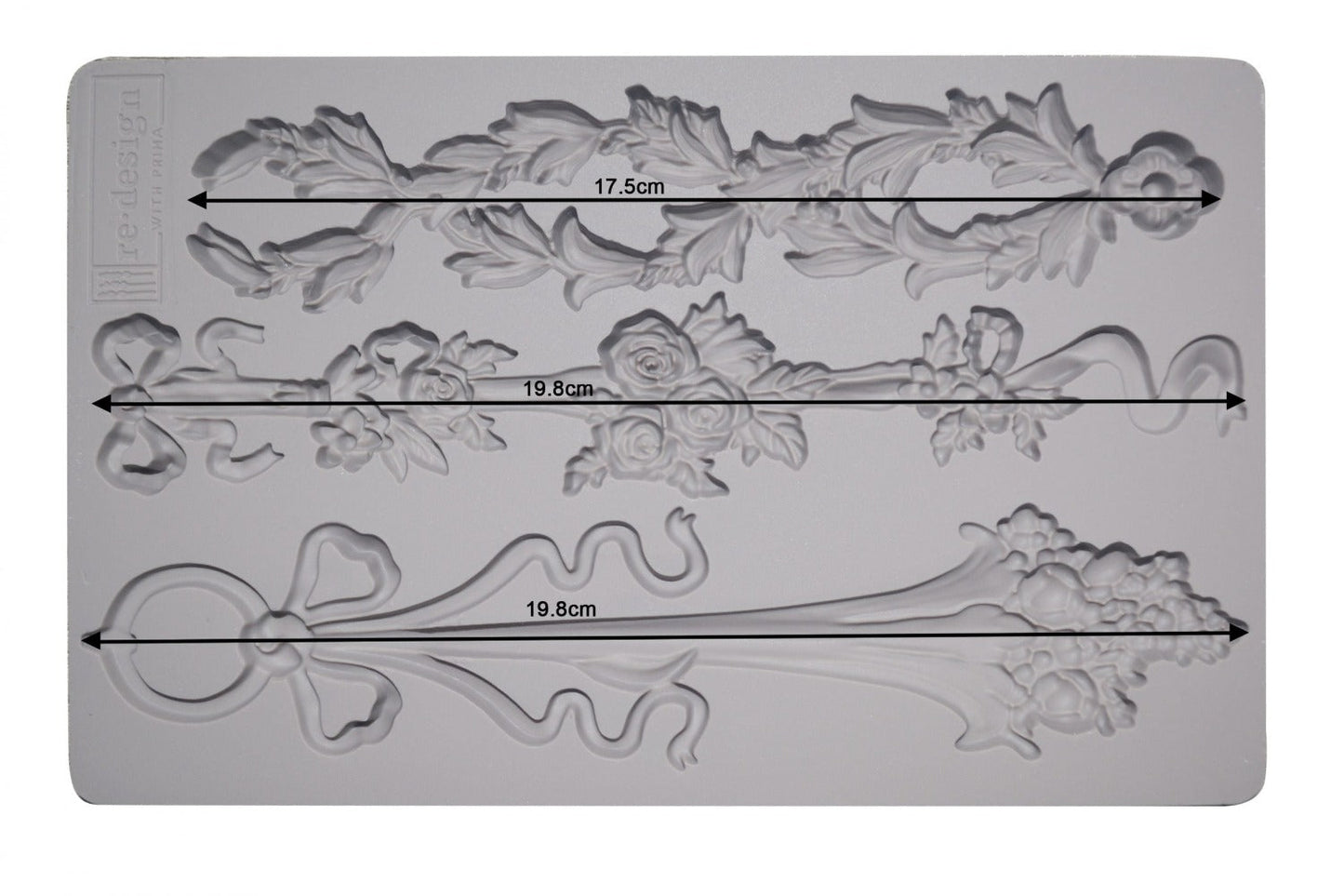 SORRENTO LAURELS Decor Mould Re-Design with Prima 8" x 5" 12m thickness - Moulds - Baillea's Interiors -