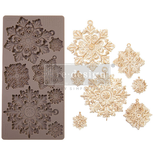 FROST SPARK Decor Mould Re-Design with Prima 5" x 10