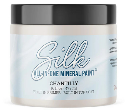Chantilly Dixie Belle Silk All-In-One Mineral Paint - warm off-white