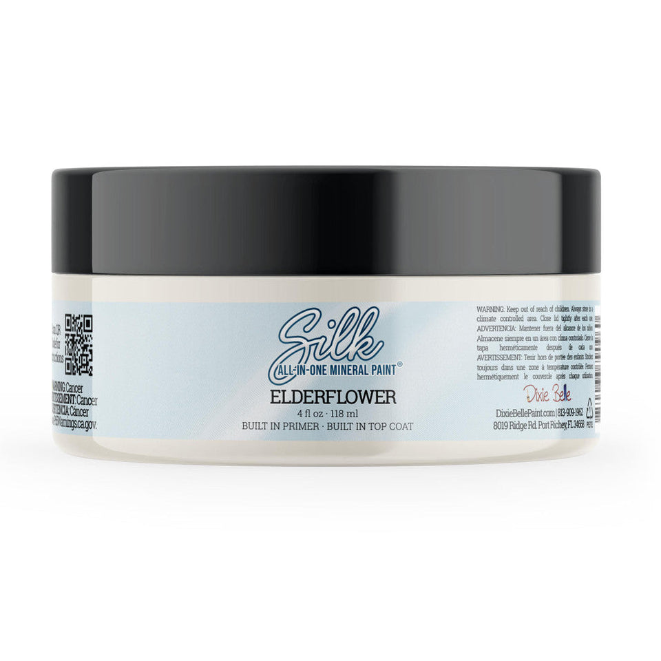 Timeless and soft, Elderflower is a warm, creamy white that brings subtle elegance to any space. 