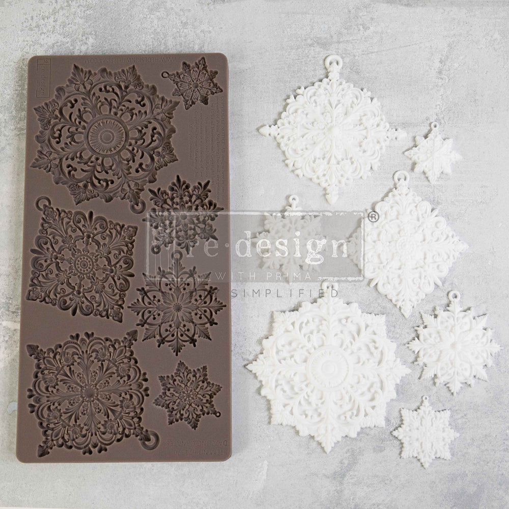 DAZZLING ORNATES Decor Mould Re-Design with Prima 5" x 10"