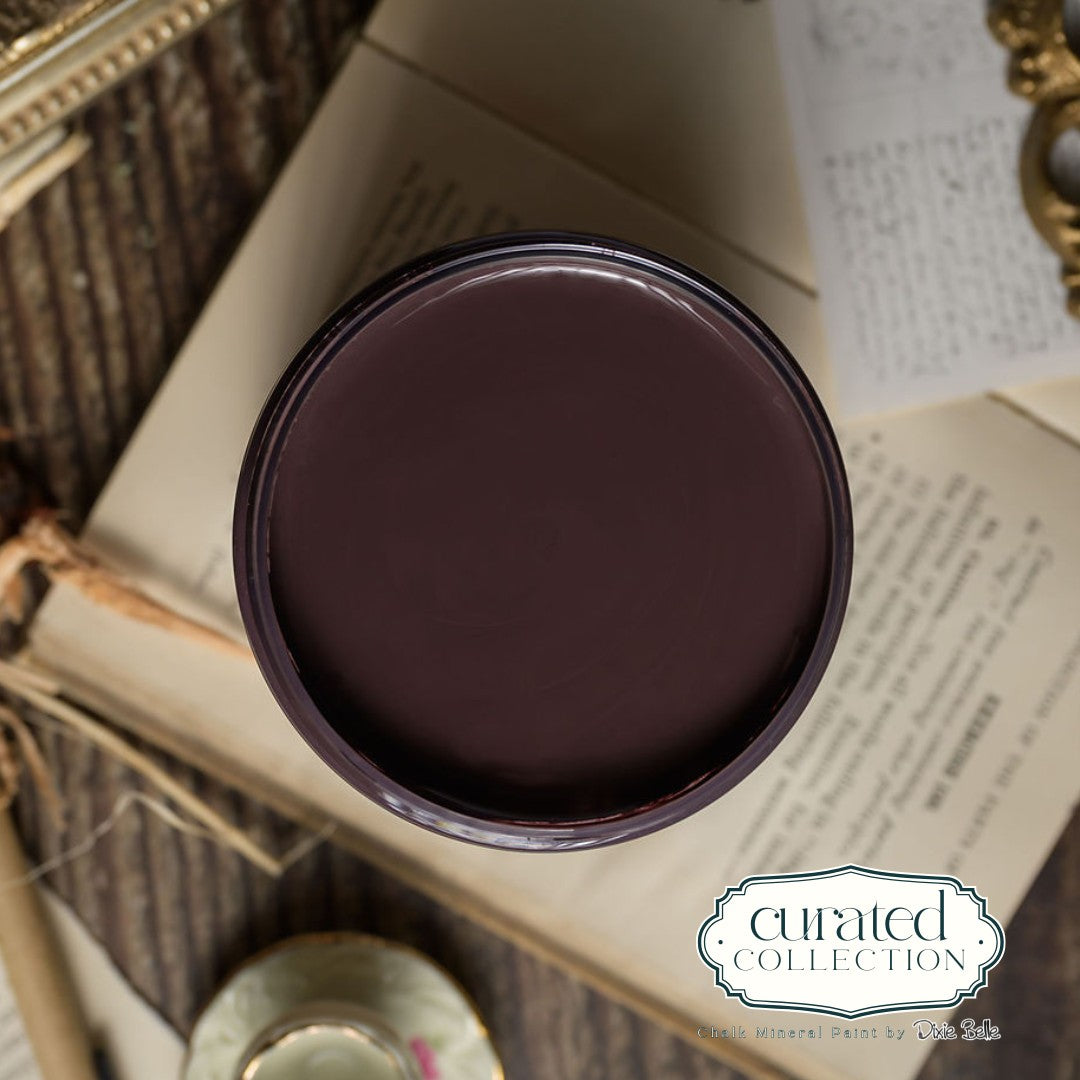 KINDLING - Dixie Belle -  Deep Warm Brown Chalk Mineral Paint - 118ml/4oz - 236ml/8oz - 473ml/16oz - 96ml/32oz