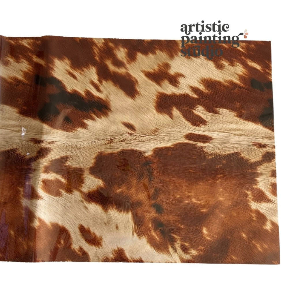 BUTTERCUP COWHIDE - Rub On Metallic Foil by APS - Textile Friendly