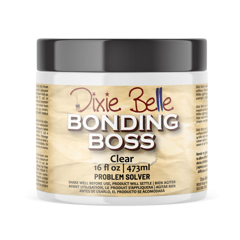 BONDING BOSS - CLEAR-  adhesive primer with added stain blocking power