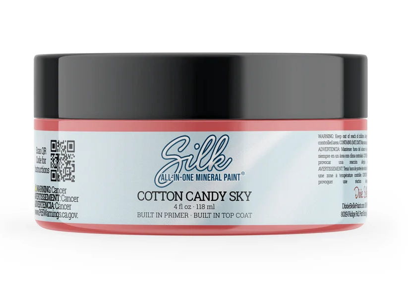 Cotton Candy Sky Dixie Belle Silk All-In-One Mineral Paint - rosy pink