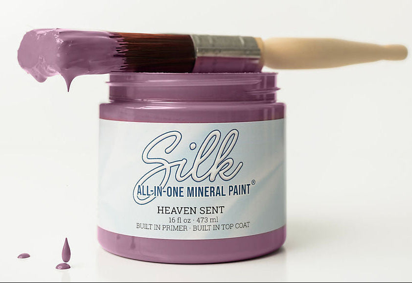 Heaven Sent Dixie Belle Silk All-In-One Mineral Paint - muted plum