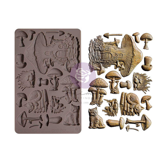 Fairlyland Fungi Silicone Mould - ReDesign with Prima - 5" x 8"