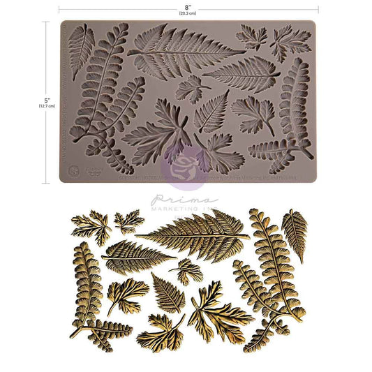 Fresh Foliage - Decor | Food | Craft Mould  - Re-Design with Prima 8" x 5"