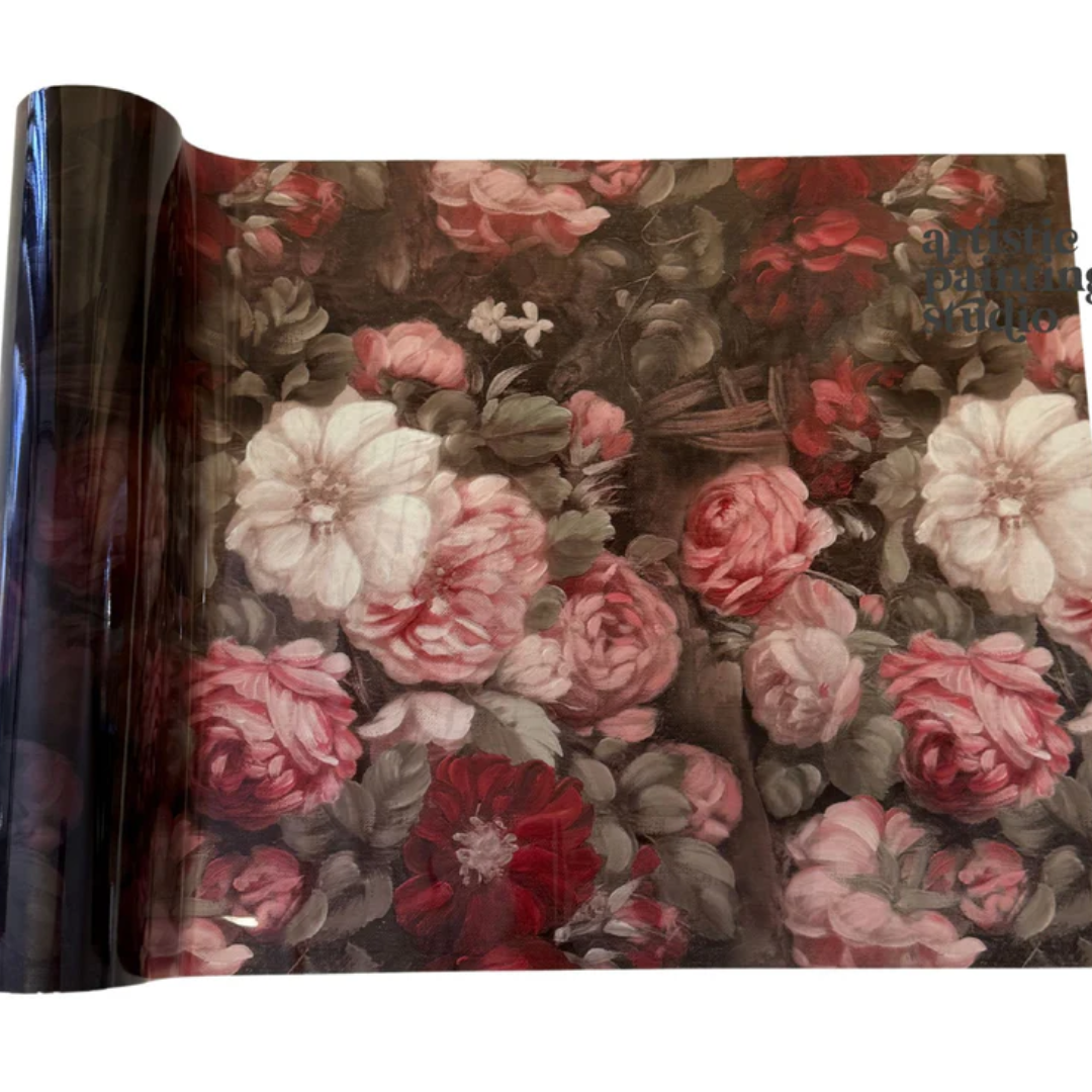 Hadleigh - Rub On Metallic Foil by APS - Textile Friendly - Semi Transparent