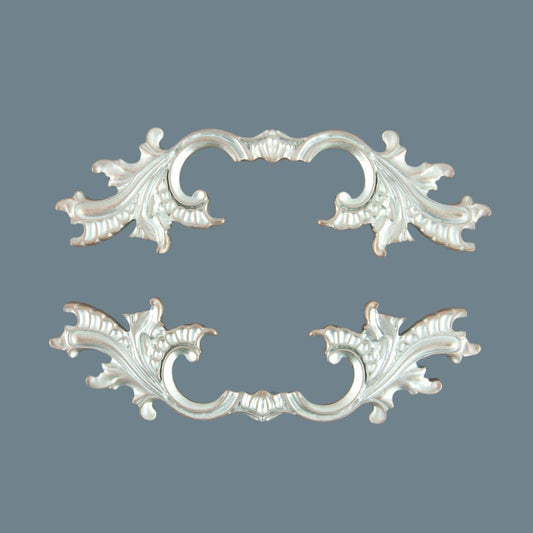 Metal Embellishments - Decorative Plaque - 2 pk - ReDesign with Prima