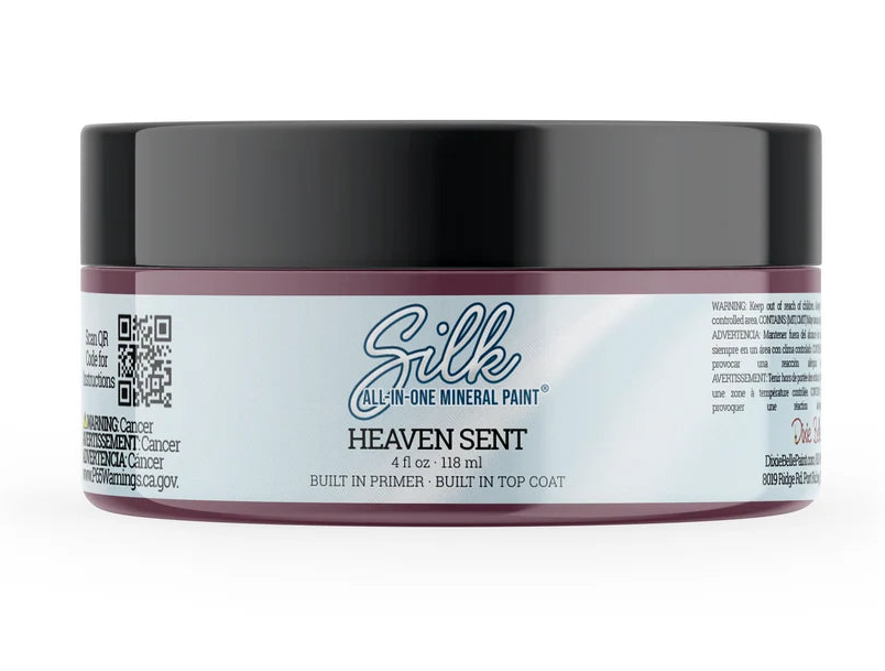 Heaven Sent Dixie Belle Silk All-In-One Mineral Paint - muted plum