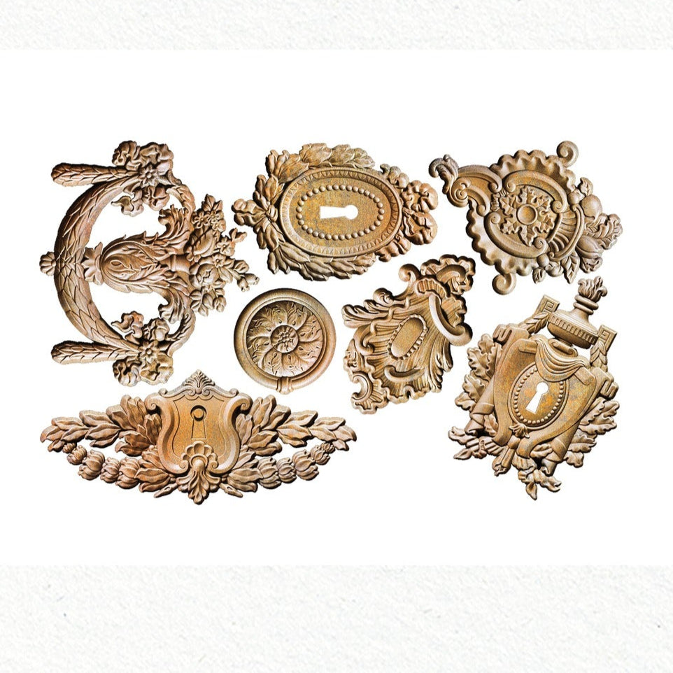 Opulent Decor Mould Re-Design with Prima 5" x 8"