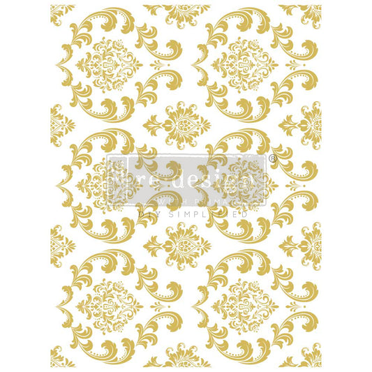 KACHA HOUSE OF DAMASK - 18" x 24" - Redesign Decor Transfer Decal
