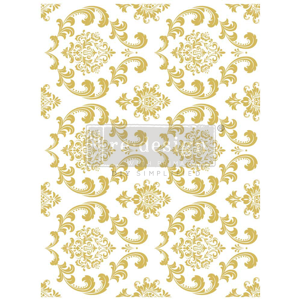 KACHA HOUSE OF DAMASK - 18" x 24" - Redesign Decor Transfer Decal
