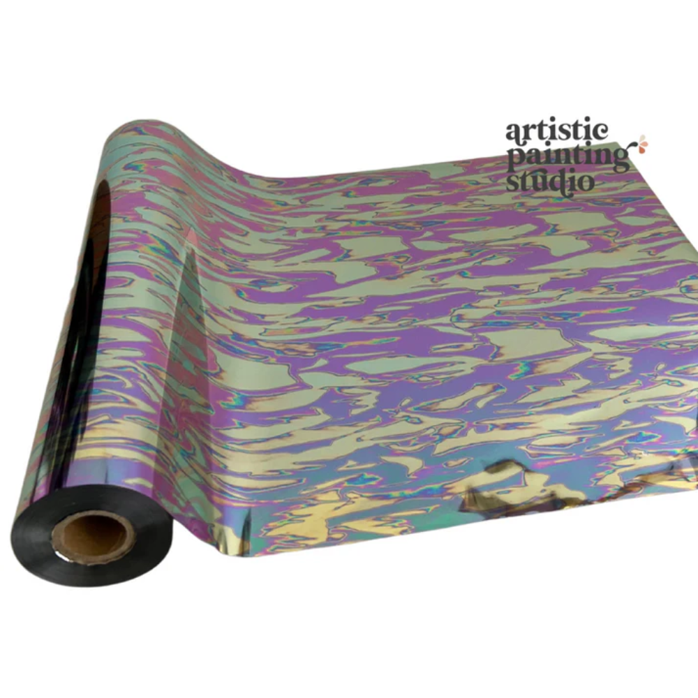 RADIOACTIVE FOIL - Rub On Metallic Foil by APS