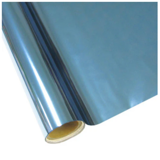 Sky Blue Foil - Rub On Metallic Foil by APS - Textile Friendly