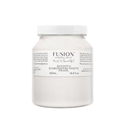 SMOOTH EMBOSSING PASTE PEARL - Fusion Mineral Paint - 250ml - 60ml