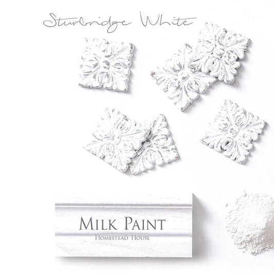 STURBRIDGE WHITE Milk Paint by Homestead House 50g and 300g
