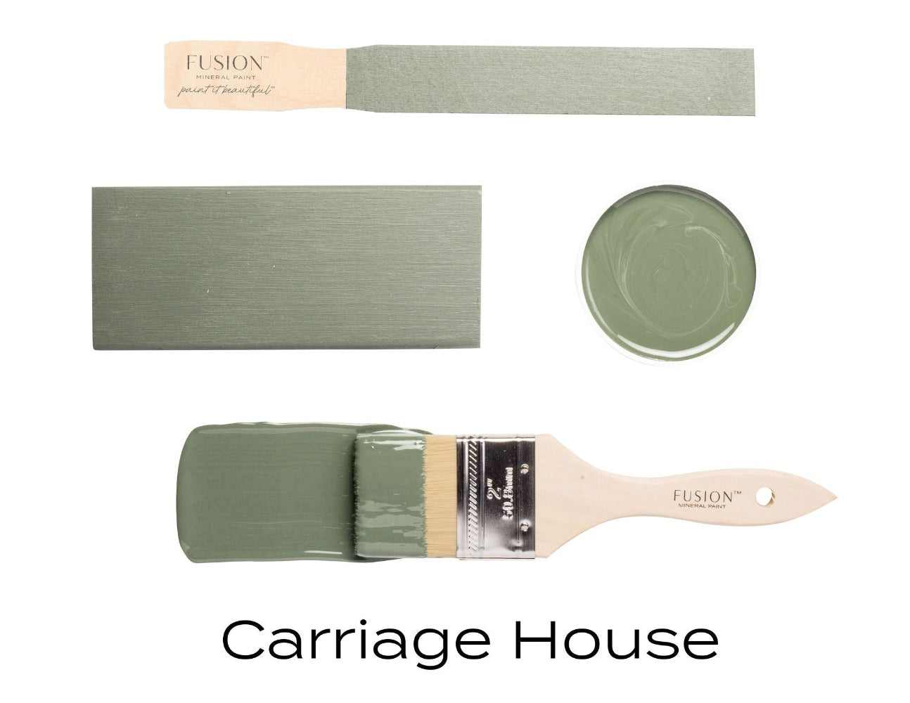 CARRIAGE HOUSE - Fusion Mineral Paint - 37ml, 500ml