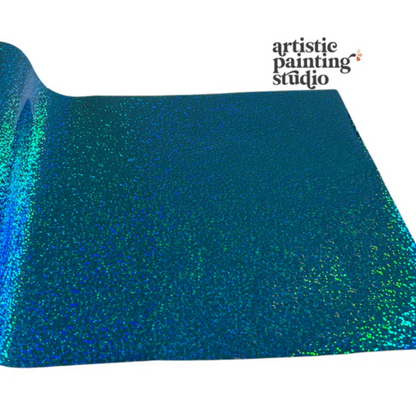 TWINKLE BLUE - Rub On Metallic Foil by APS - Textile Friendly